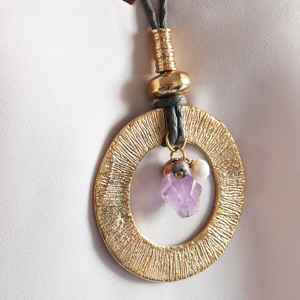 ÉMOLO - Wholesale Choker/Collar - Monsul CIRCLE long necklace7