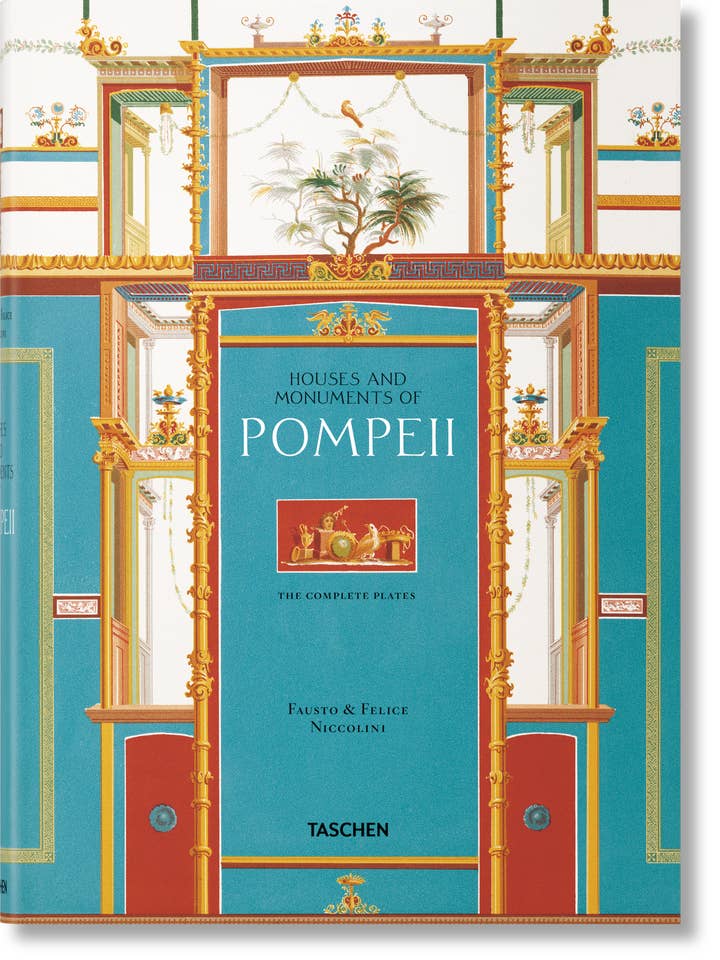Fausto & Felice Niccolini. Houses and Monuments of Pompeii (German, French, English) for wholesale by TASCHEN America