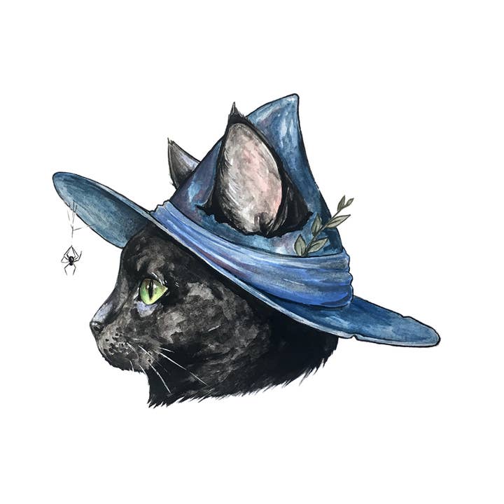 Big Moods - Wholesale Sticker - Witch Cat Sticker