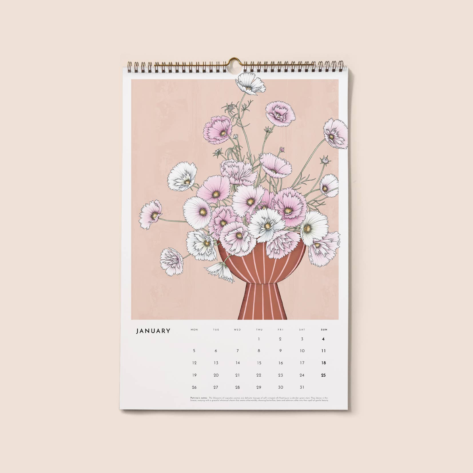 Typoflora - Wholesale Calendar - 2026 ALWAYS FLOWERS BOTANICAL CALENDAR2