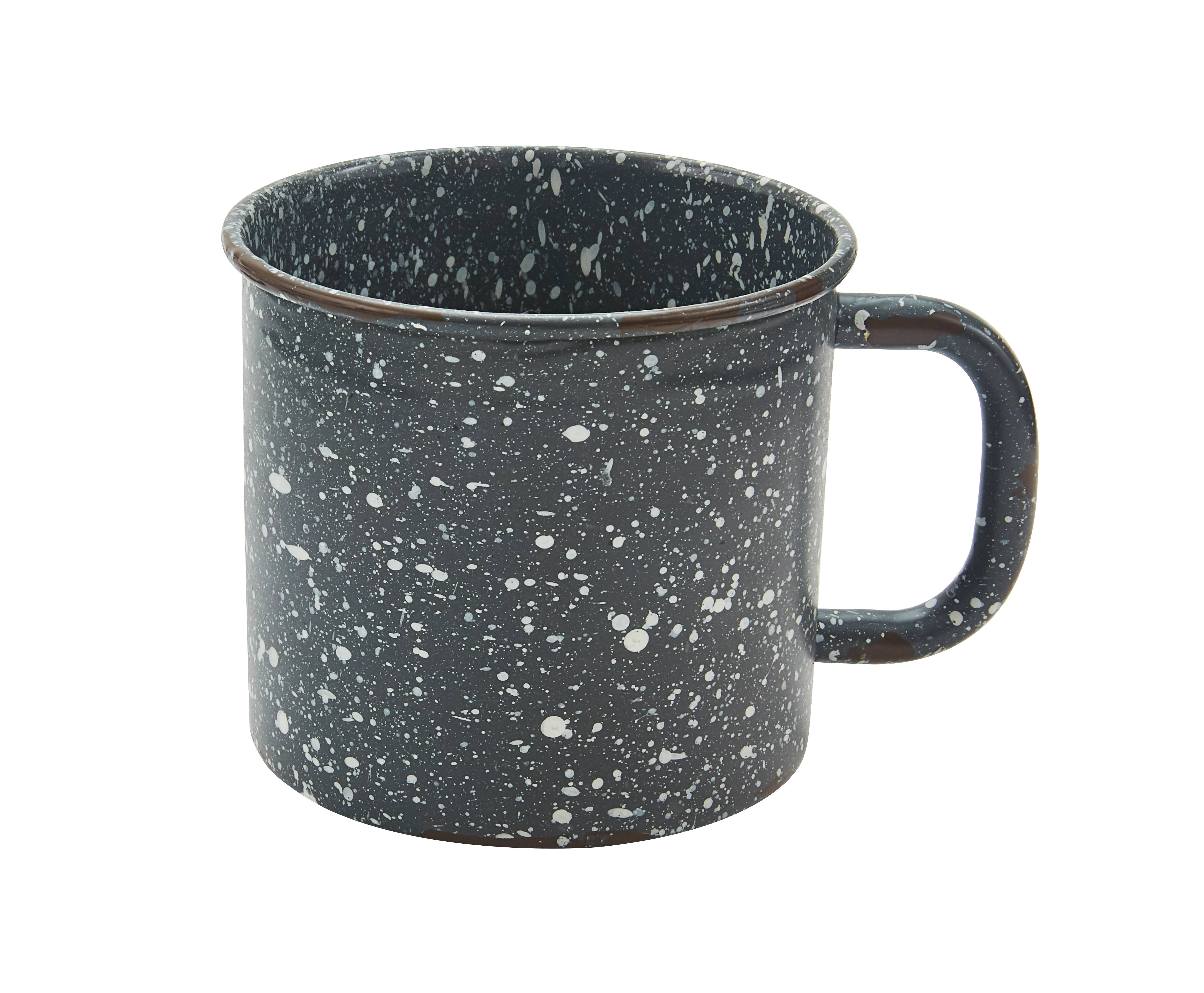 Park Designs – Engroshandel Kaffekrus – Granit Enamelware Krus - Grå1