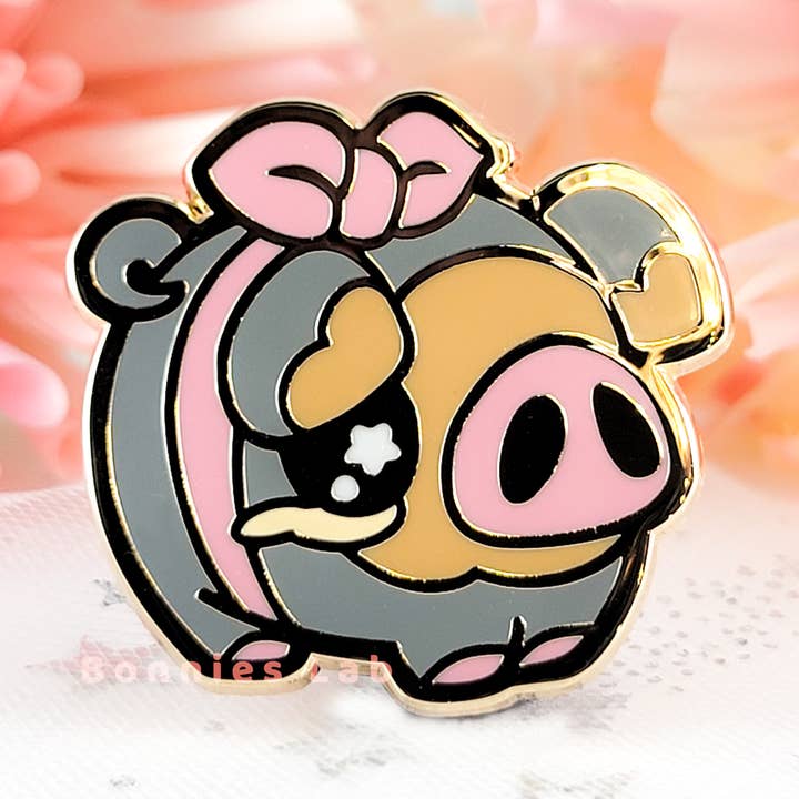 Lechonk Enamel Pin for wholesale by Bonnies Lab