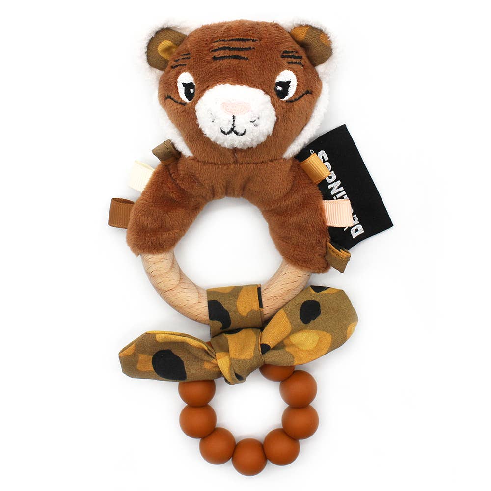 Les Déglingos, France - Wholesale Teething Ball - Baby - Sillicone Teething ring Speculos the Tiger2