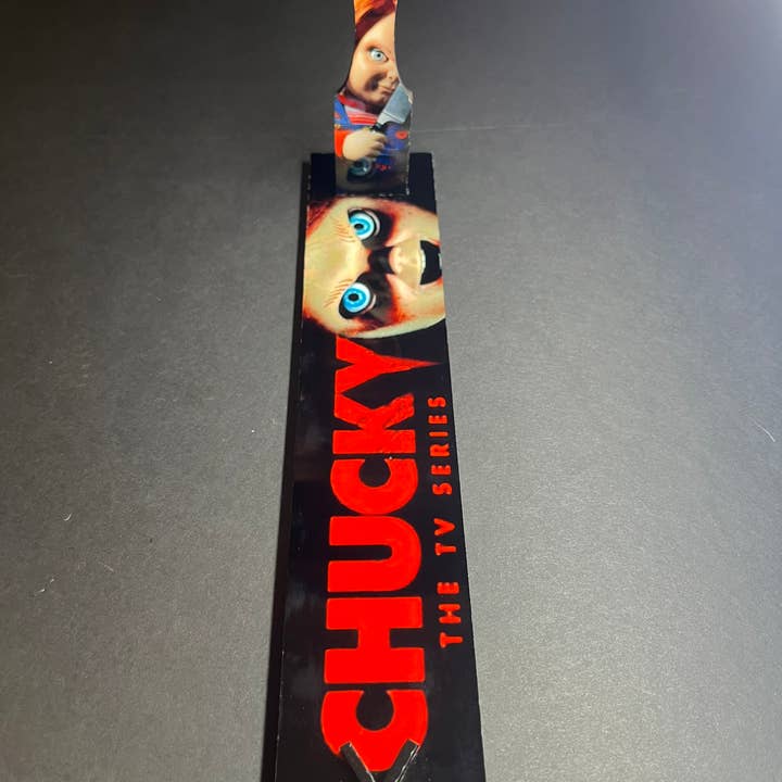 Dead Dave Designs - Wholesale Kitchen/Utility Knife - Chucky TV Series Knife With Sublimated Stand
