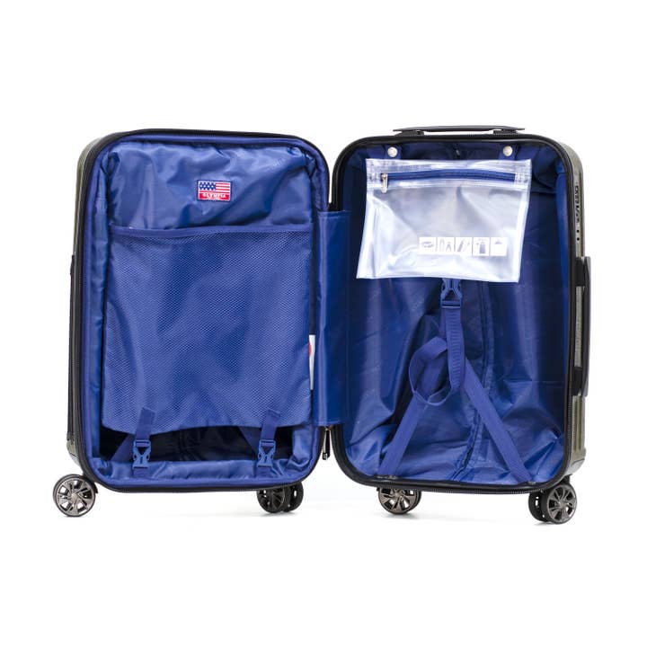Olympia USA - Wholesale Luggage - Sidewinder 21" Carry-on Spinner5