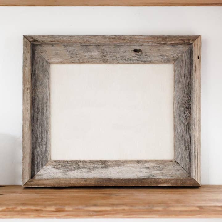 Reclaimed Barnwood Frame | Rustic Farmhouse Wall Decor for wholesale by DWELL Home Shoppe