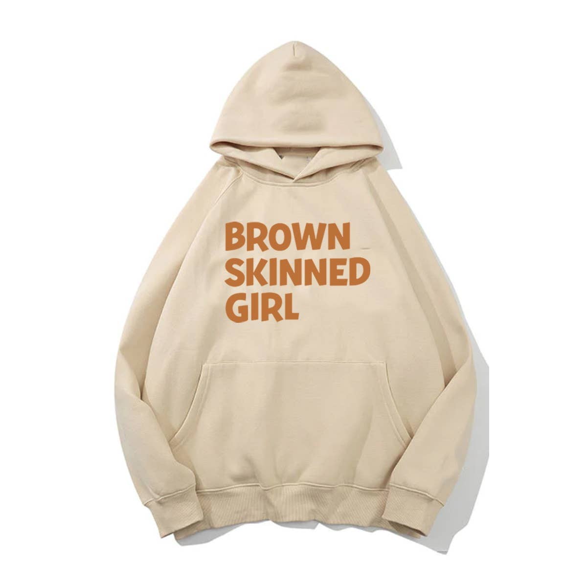 Nobrand - Vente Sweat à capuche – femme - SWEAT À CAPUCHE GRAPHIQUE POUR FEMMES À LA PEAU BRUNE1