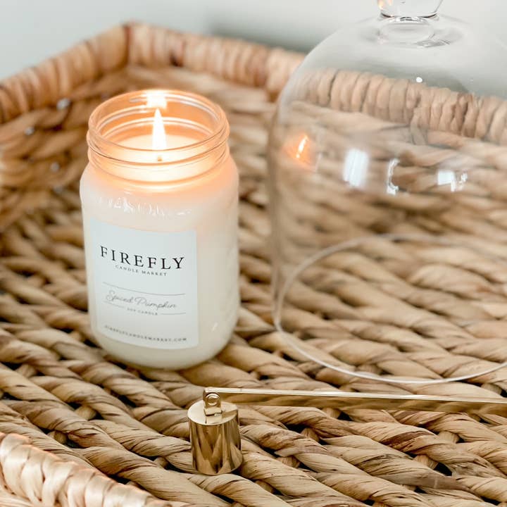 Firefly Candle Market - Wholesale Jar/Filled Candle - Spiced Pumpkin