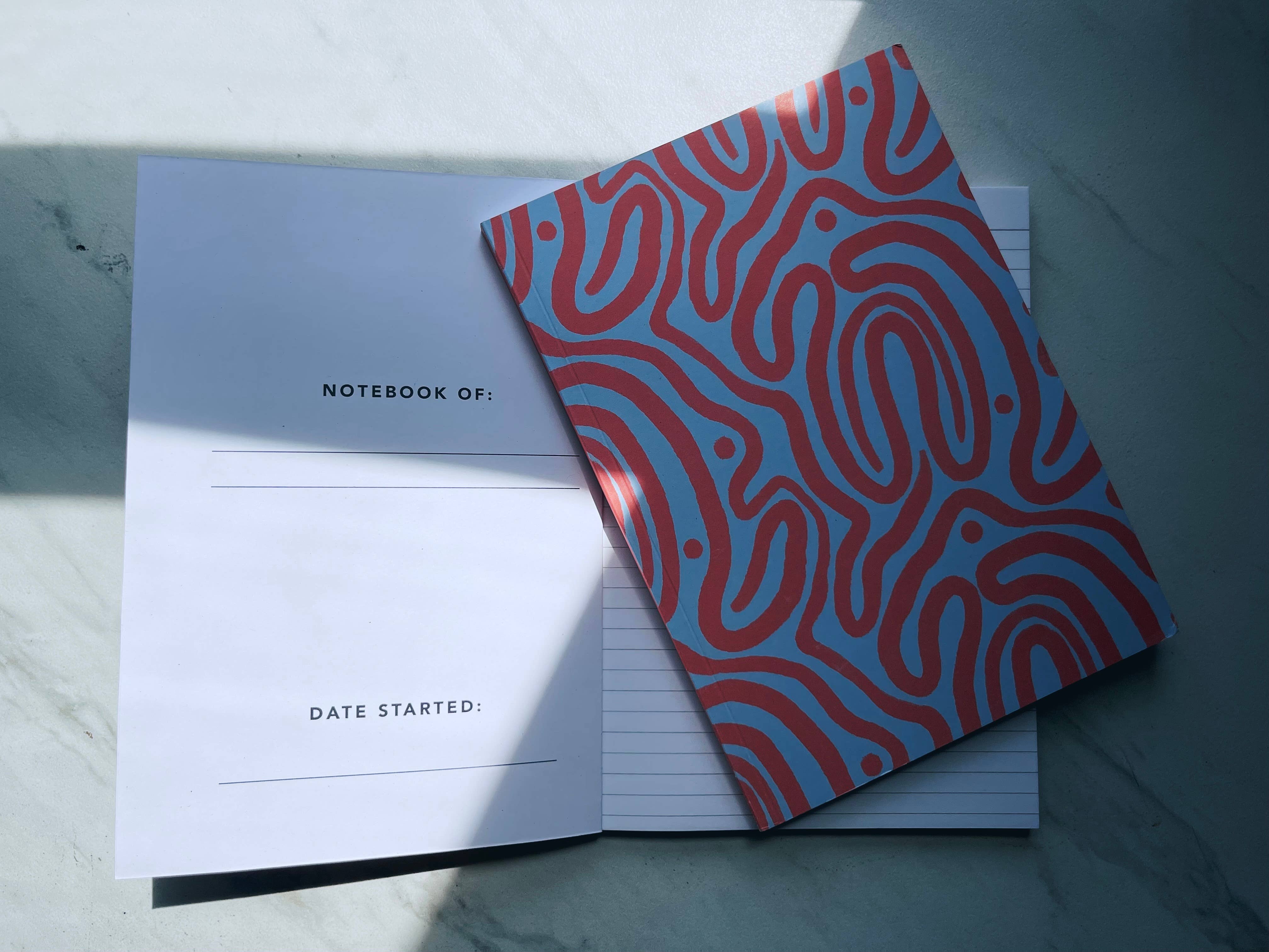 Monellisa – Großhandel Tagebuch – Abstrahiertes liniertes Journal1