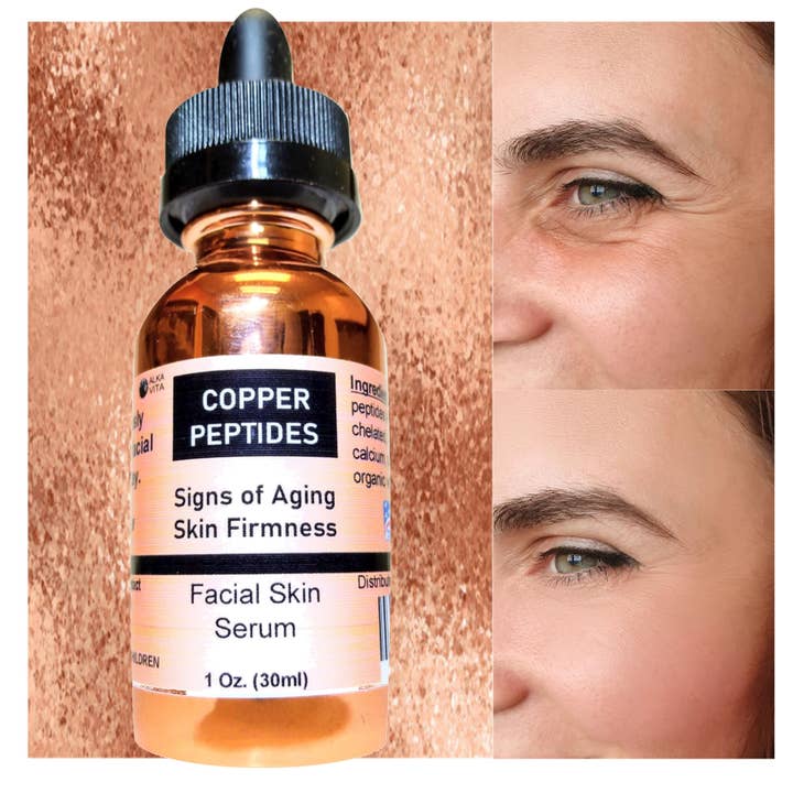 AlkaVita - Wholesale Anti-Aging Moisturizer - Copper Peptides Skin Serum Face Wrinkle Anti-aging Cosmetic