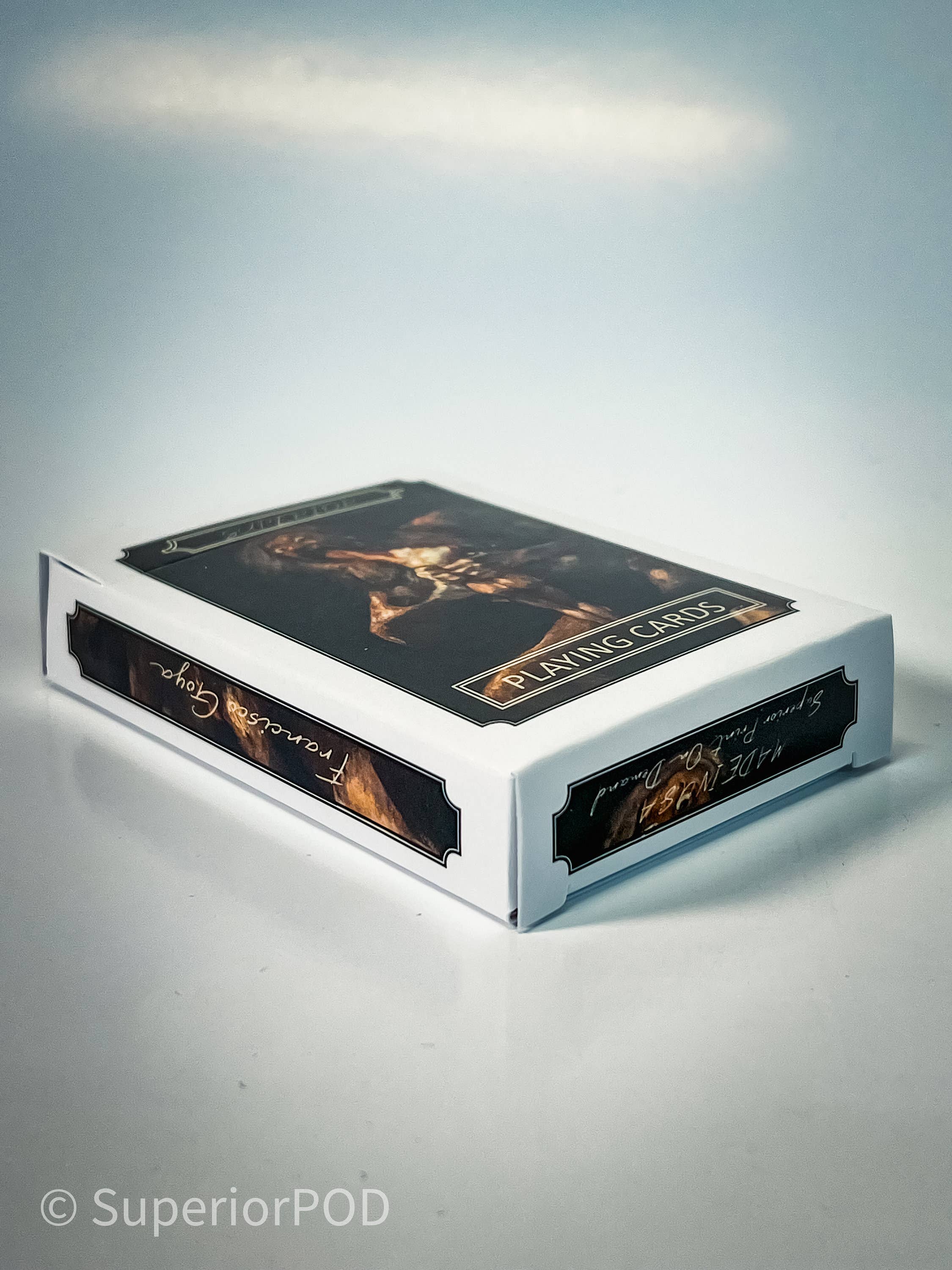 Superior Print on Demand – Cartas de jogar por atacado – Francisco Goya Saturno Devorando o Filho a Jogar Baralho de Cartas5