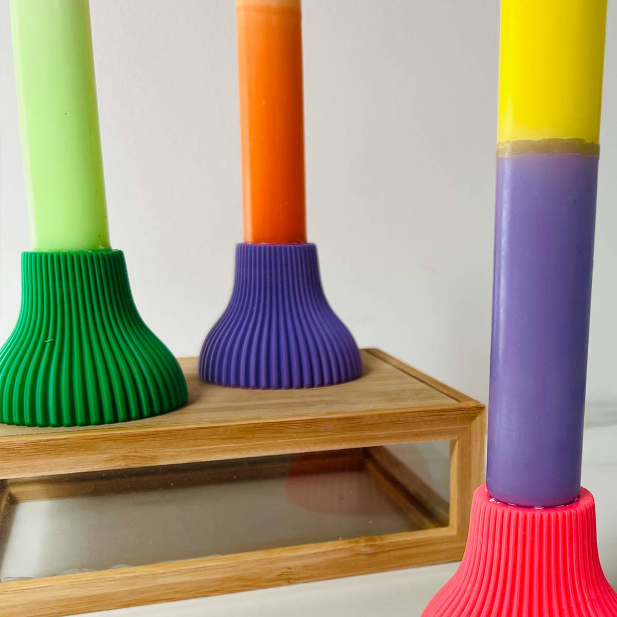 Vrolijke Dag - Wholesale Candle Holder - Candle holder green1