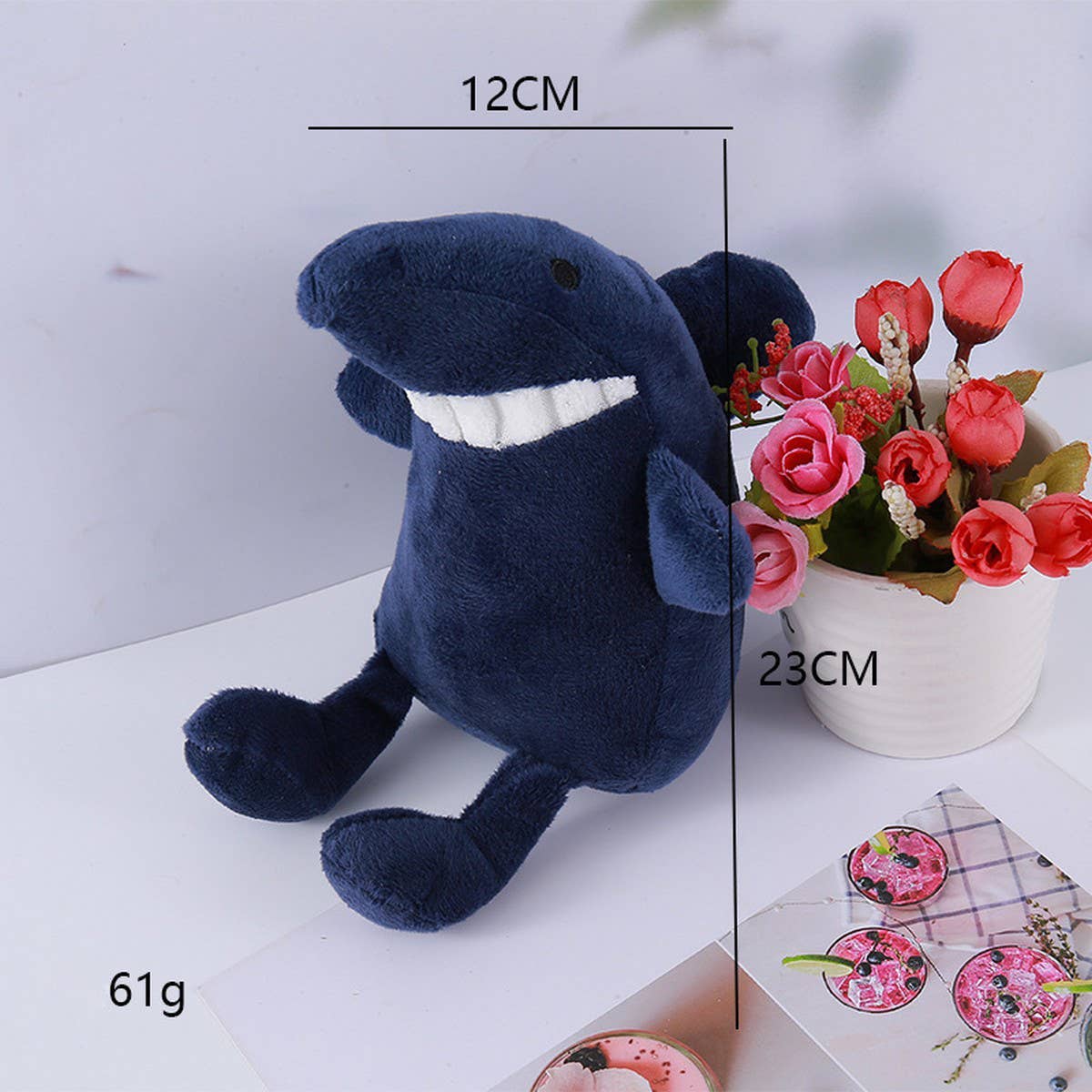 PAWPAWwholesale - Wholesale Pet Plush Toy - Dog - Smile Big Teeth Chew Toy, Squeaky Fun for Pets_CWMM54553