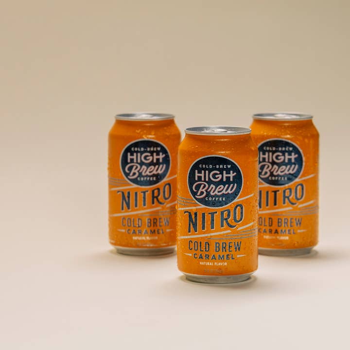 High Brew Coffee - Wholesale Iced Coffee/Cold Brew - Nitro Caramel Cold Brew3