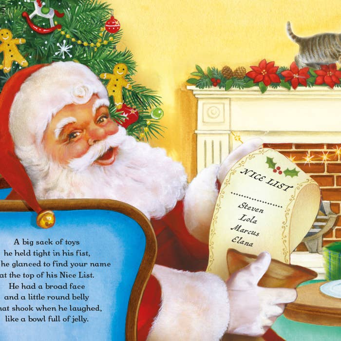 Sourcebooks - Wholesale Book - Adult - 'Twas the Night Before Christmas Personalized Book with Stickers