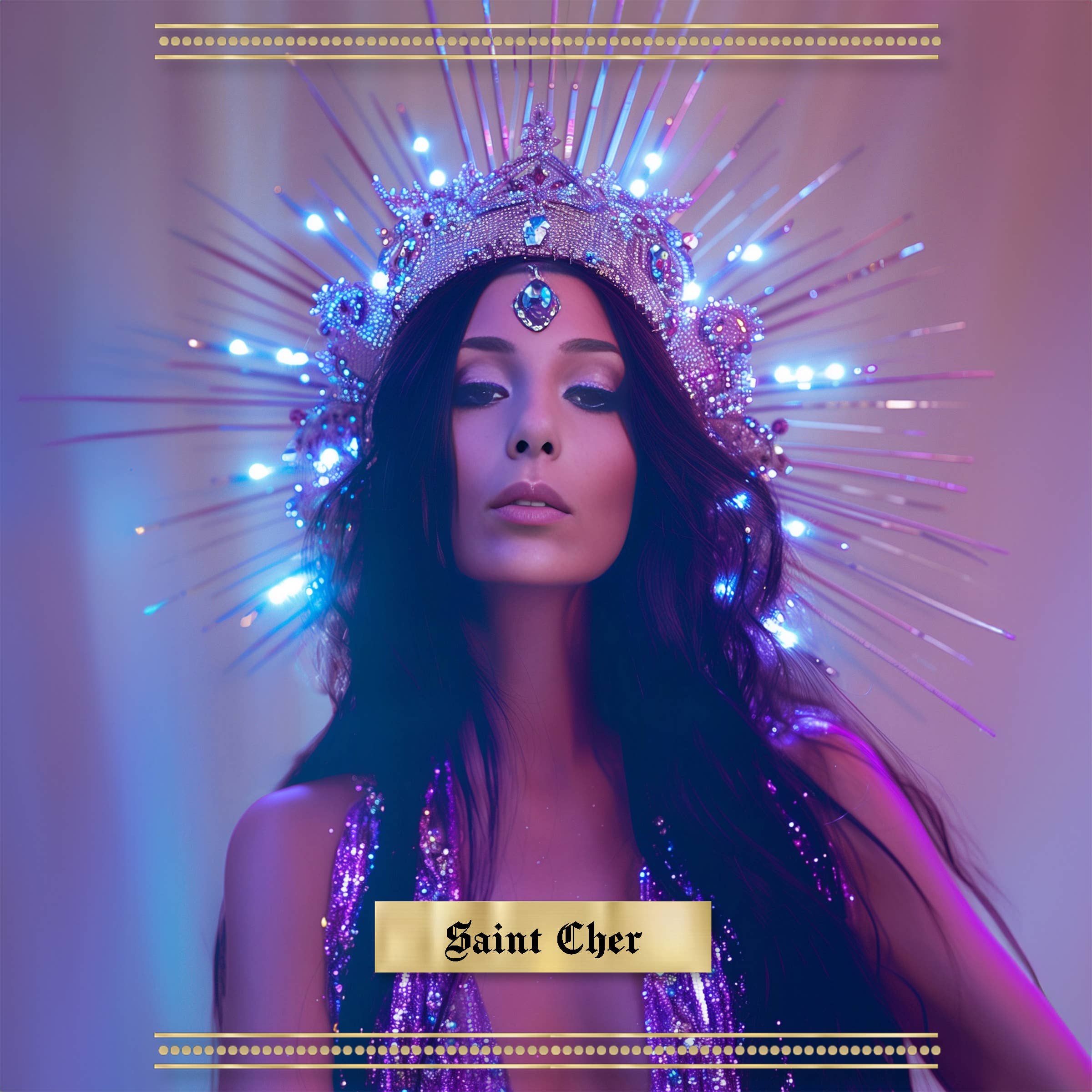 Icon Maniacs – wholesale Jar/filled candle – Cher candle 1