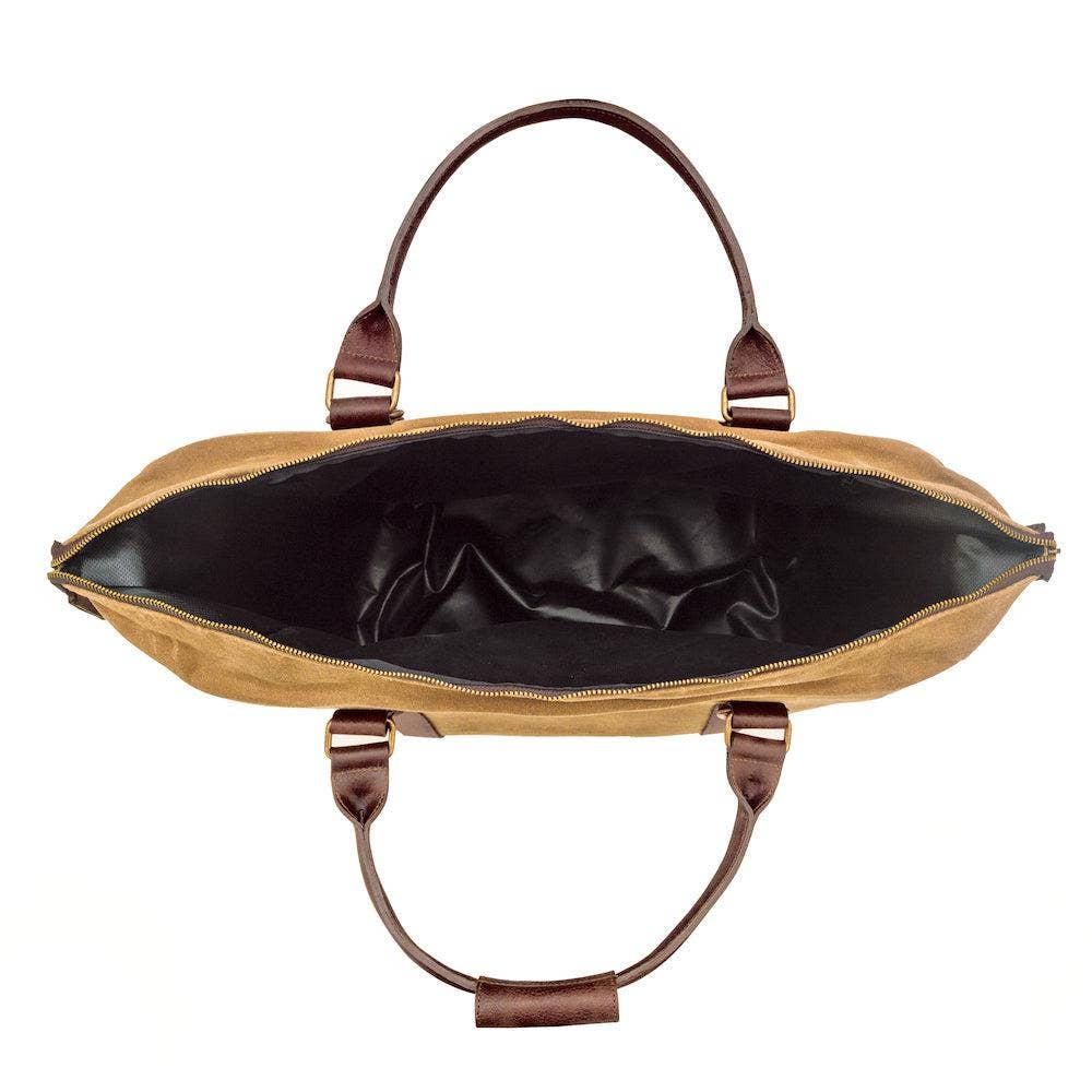 Mission Mercantile Leather Goods - Wholesale Koeler/koeltas - White Wing gewaxt canvas grote koeler7