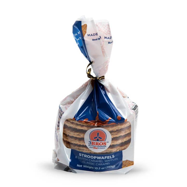 3Bros - Wholesale Cookie - Stroopwafels Classic Caramel 8-Pack