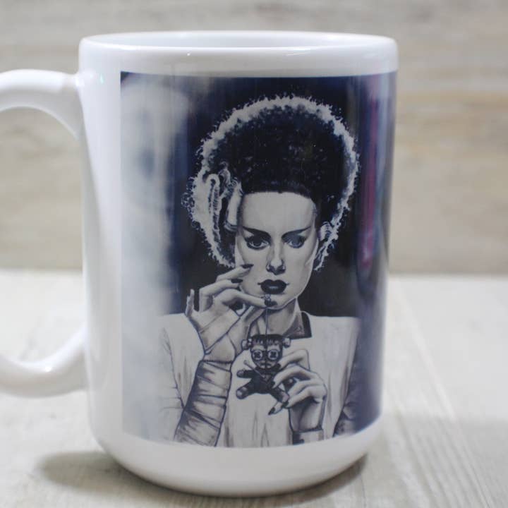 why should I apologize-Bride of Frank //15 oz. Ceramic Mug for wholesale by Raven Design