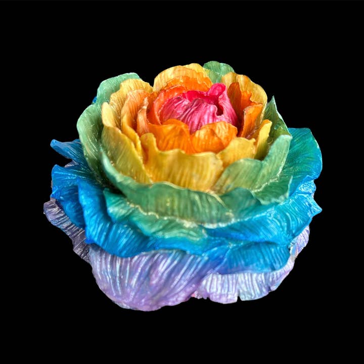 Eliza T Resin Flower Paperweight for wholesale by Eliza T