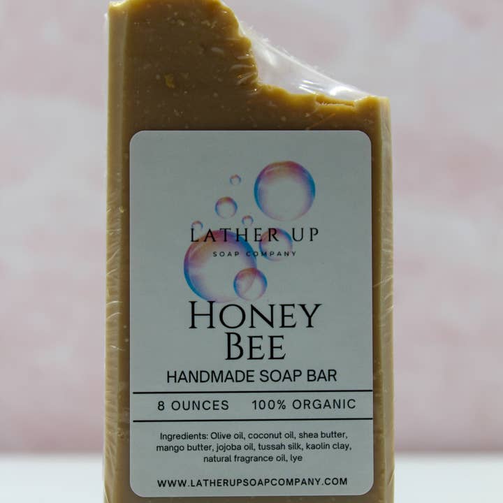 Lather Up Soap Company - Wholesale Bar Soap - Honey Bee Soap Bar3