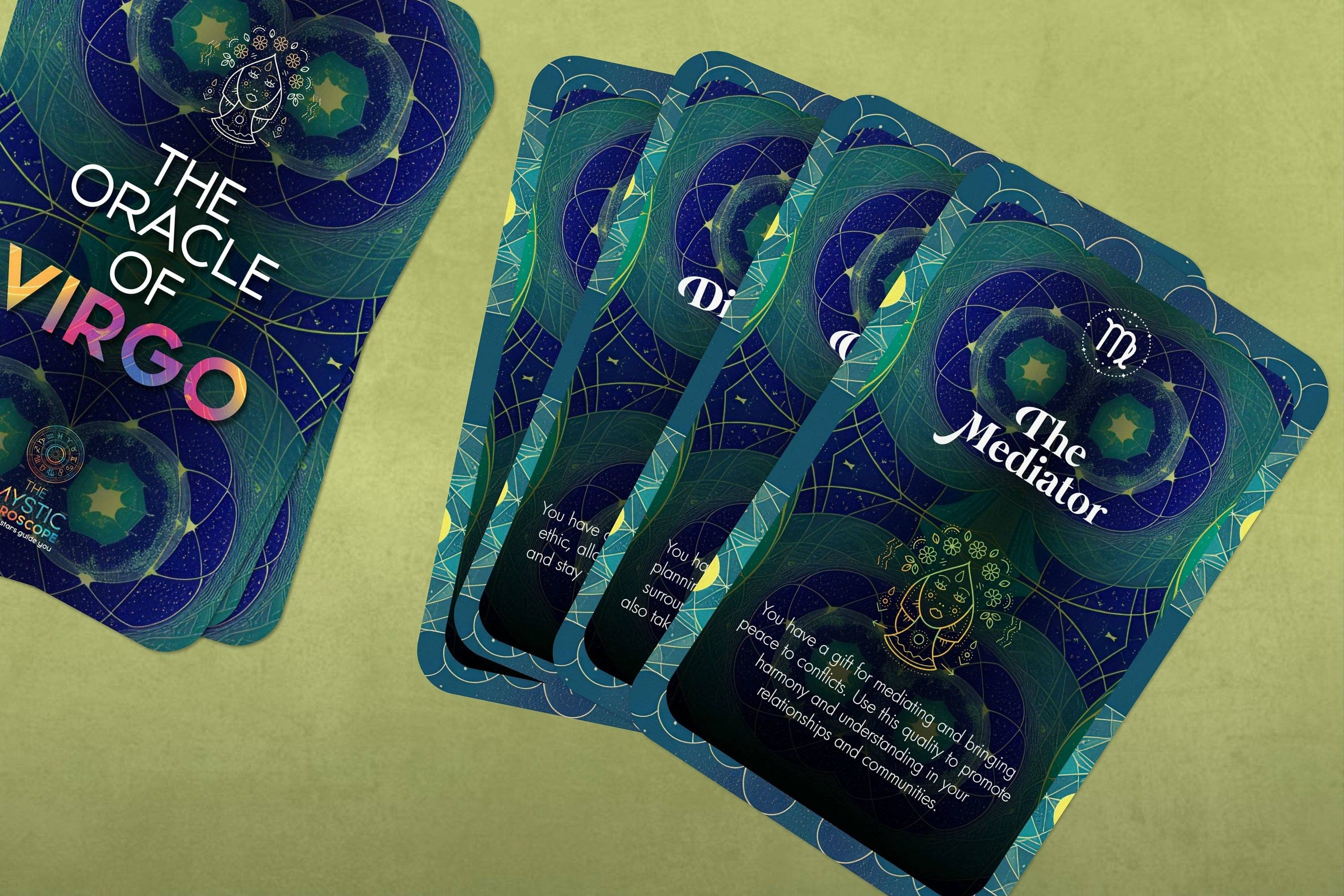 Ibiza Tarot USA - Wholesale Tarot Cards - The Oracle of Virgo - The Mystic Horoscope6