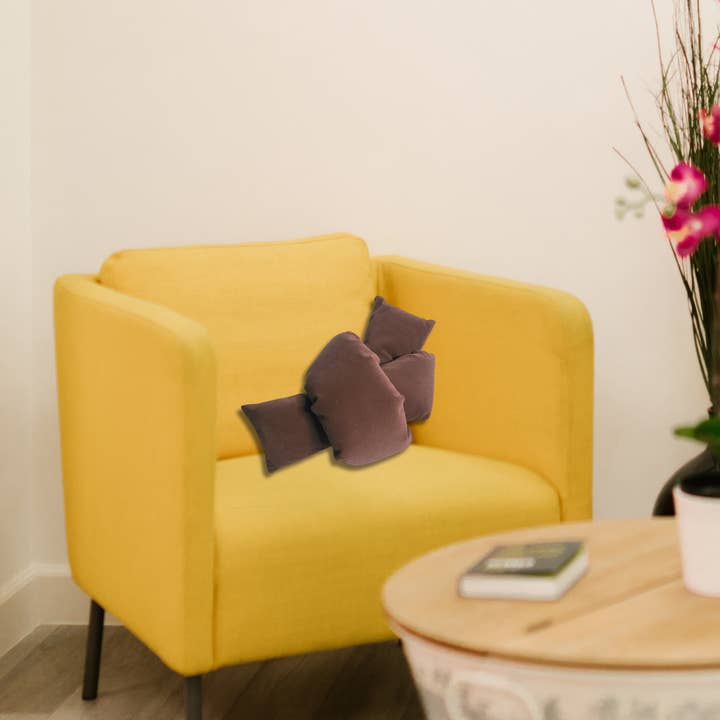 Almohada con nudo con estampado animal para venta al por mayor de A & S Sewing & Design