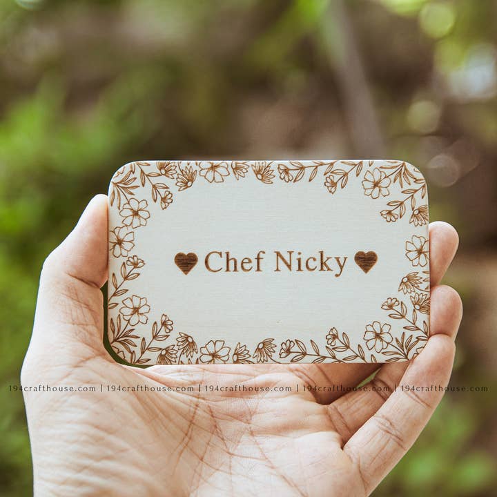 Custom Engraved Wooden Gifts Card – Christmas Gifts & Decor for wholesale by 194 Craft House