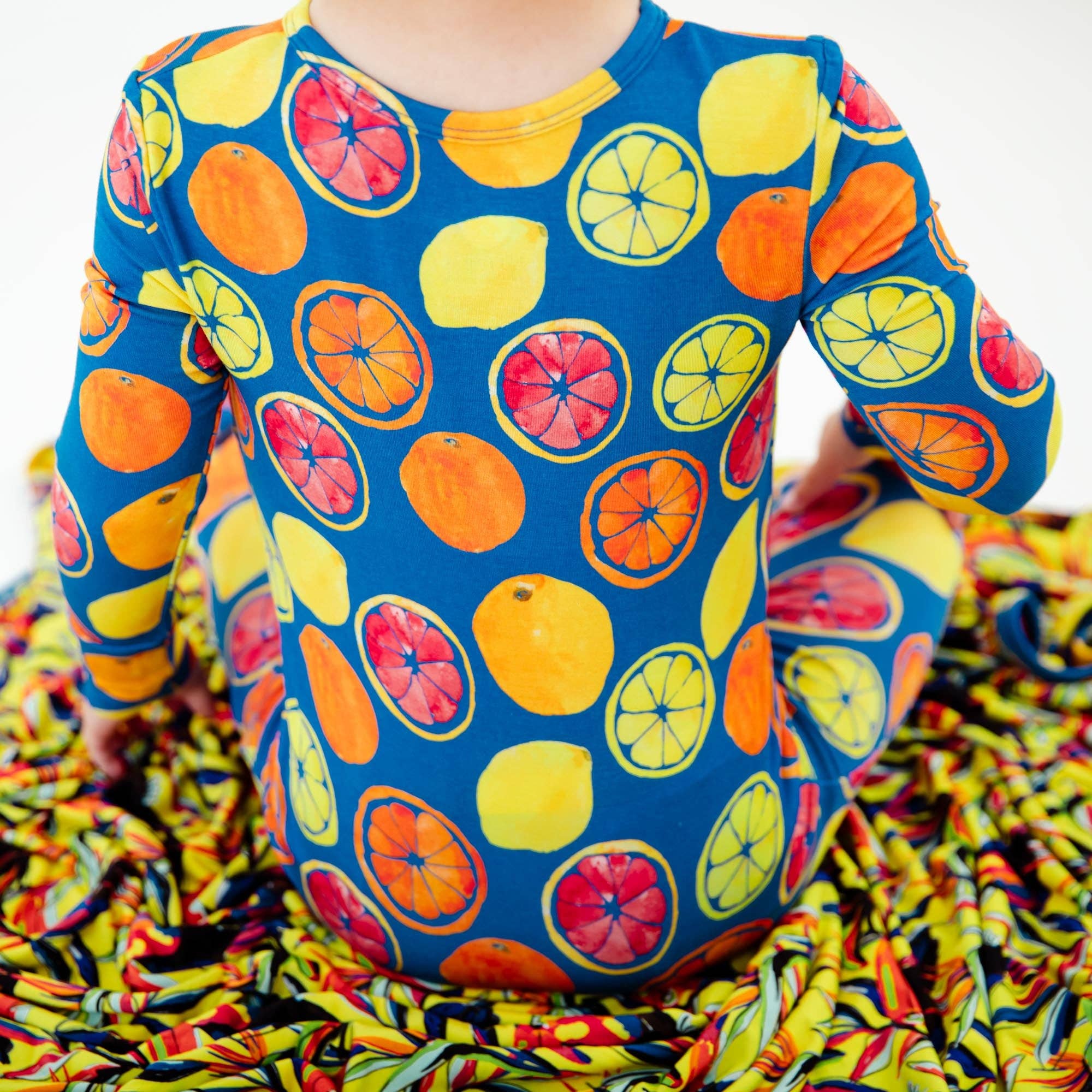 Dreamiere - Wholesale Jumpsuit - Baby - Citrus Got Real Convertible Footie4