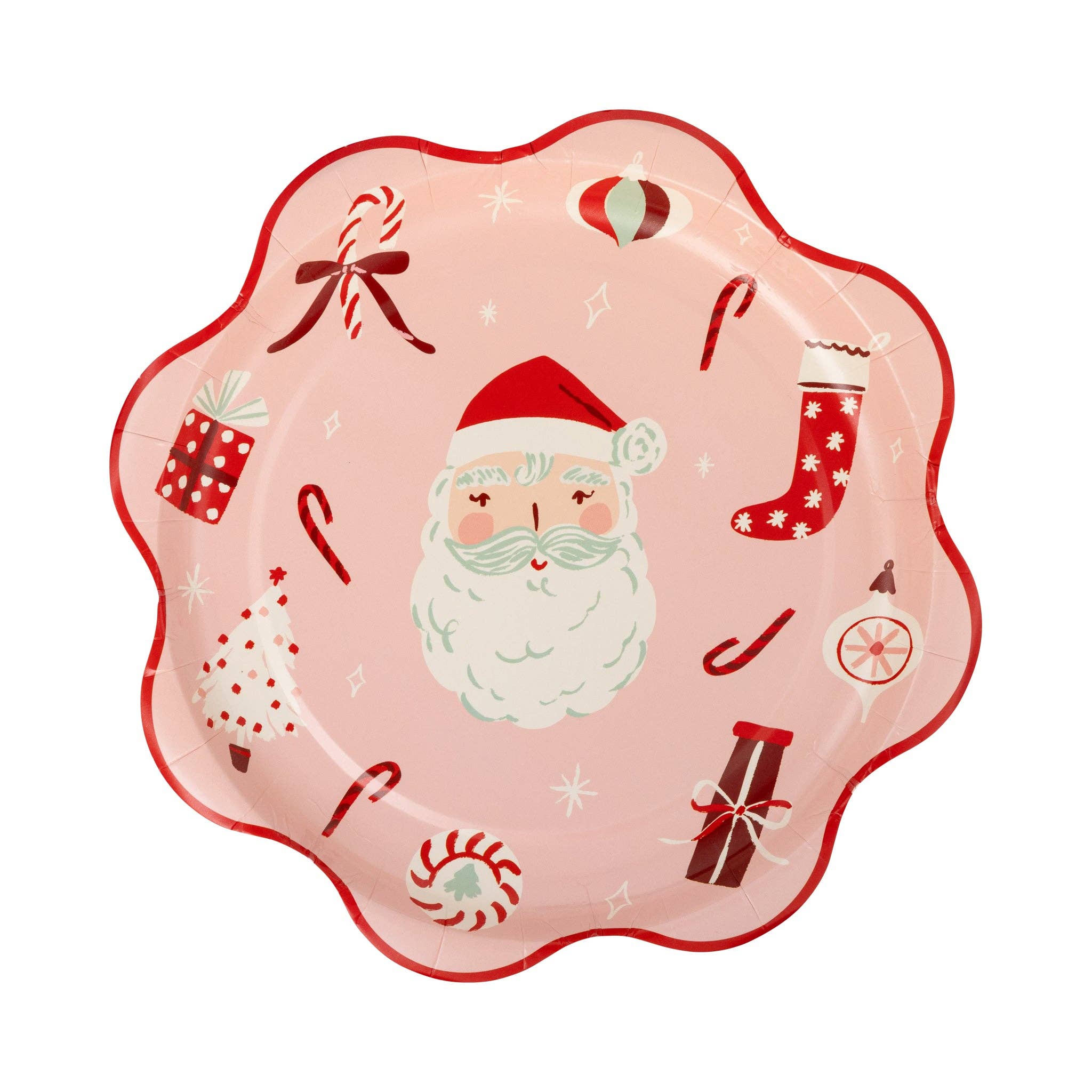 My Mind’s Eye - Wholesale Disposable Plate - STN1240 - St Nick Icon Plate0