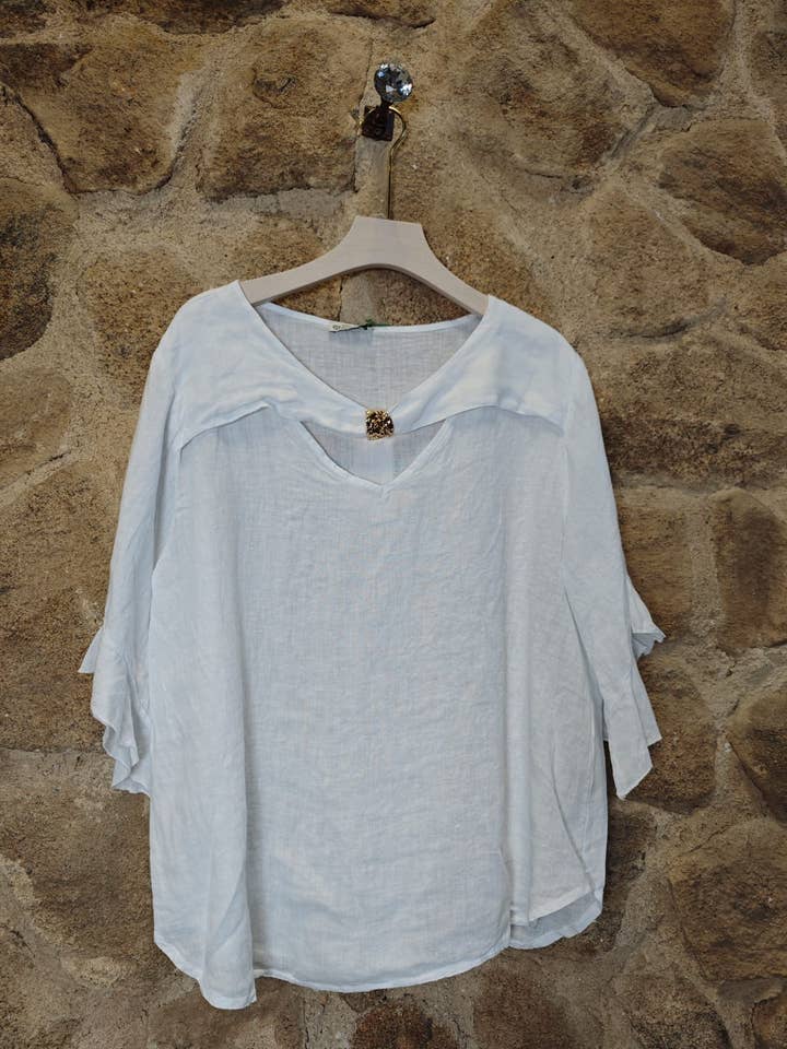 Blouse Ref-18230 for wholesale by Linen & More