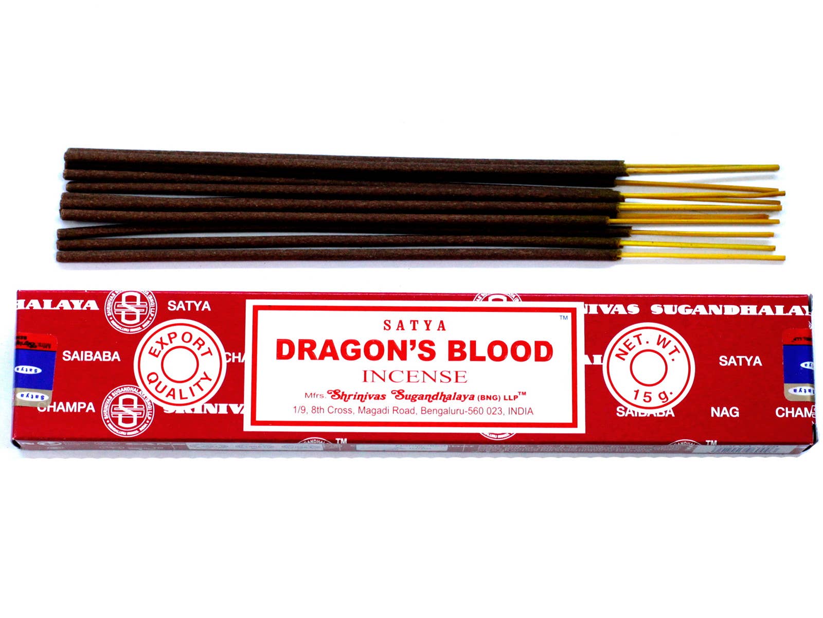 AWGifts Europe – Engroshandel Røgelse – Satya røgelsespinde 15 g - Dragon Blood1