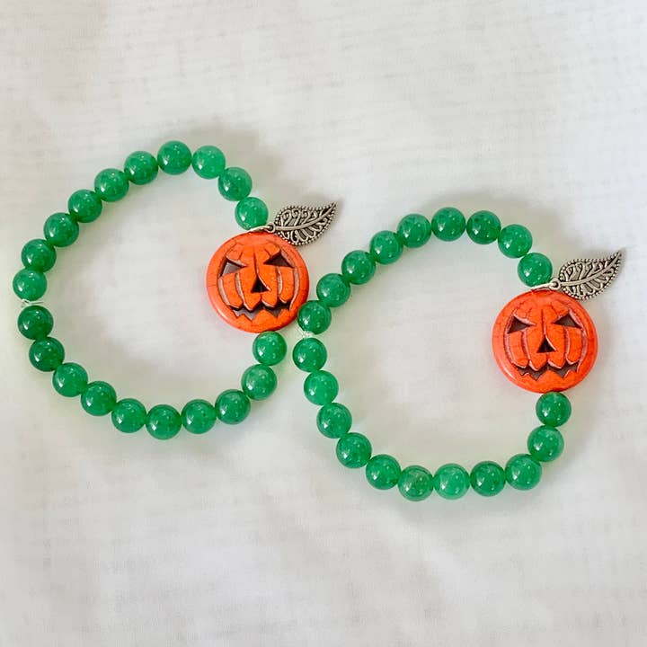 Tiffany J’adore Jewelry – wholesale Pärlarmband – Happy Halloween pumpa pärlstav armband2
