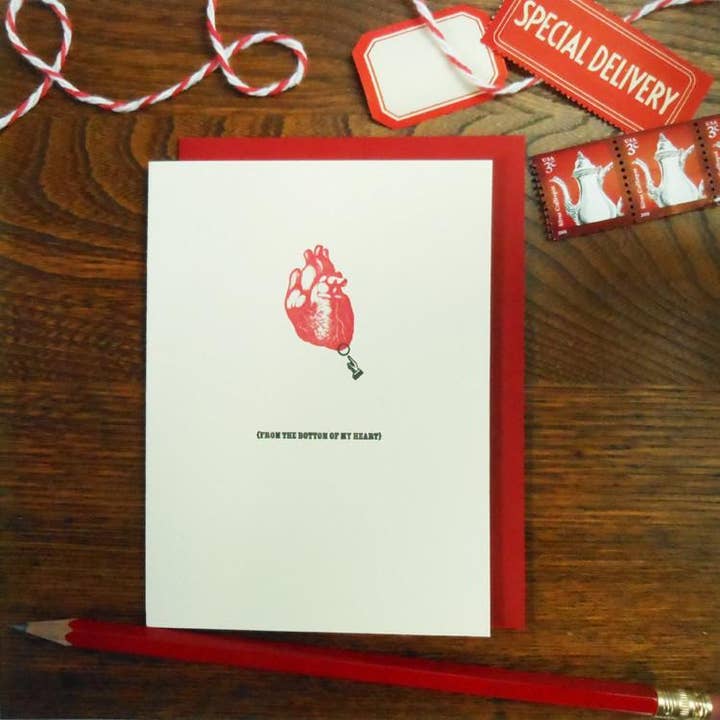 a. favorite design – wholesale Love card – Bottom Of My Heart