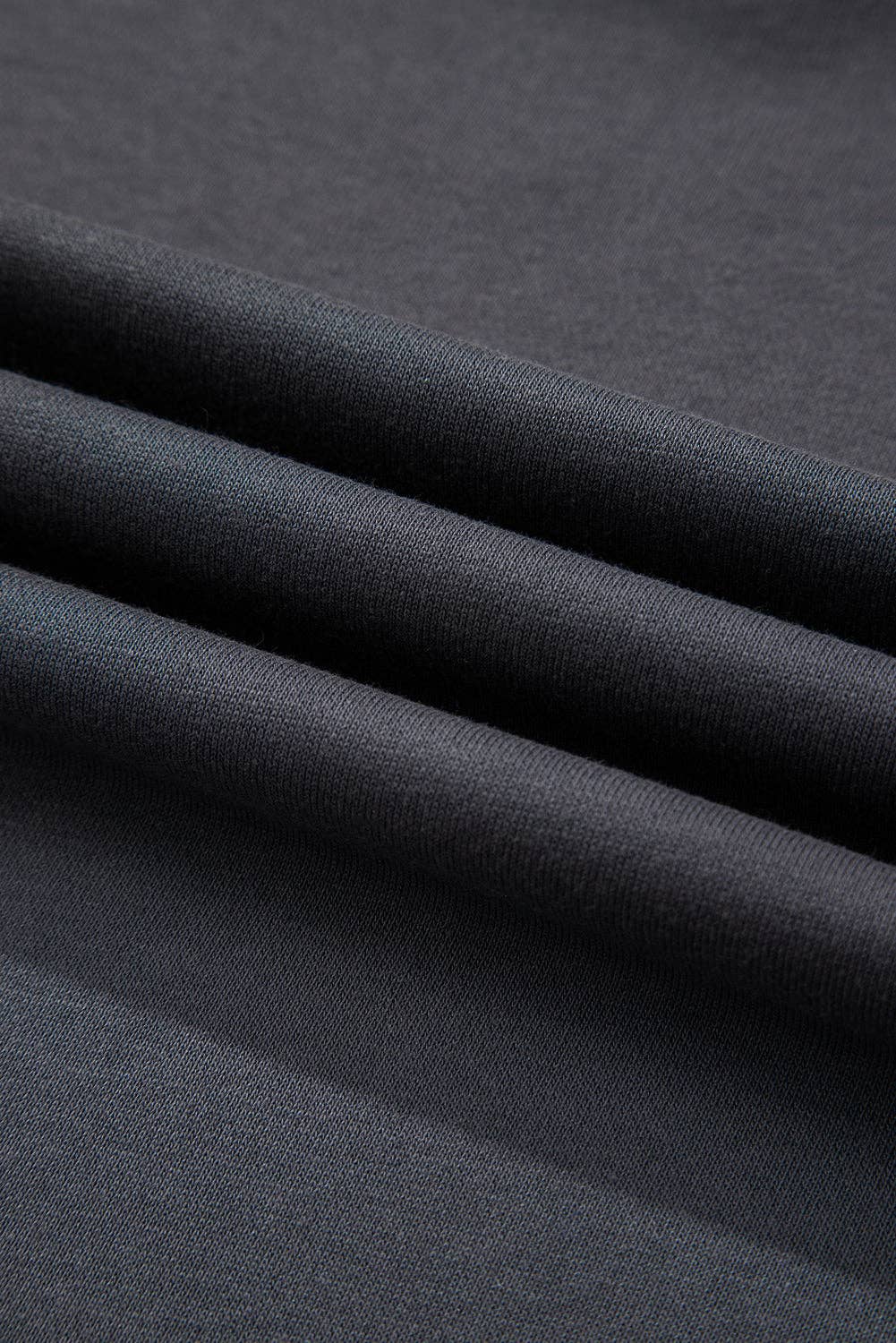 Dark Grey Varsity Striped Detail Drop Shoulder Oversized Sweatshirt for wholesale on Faire8