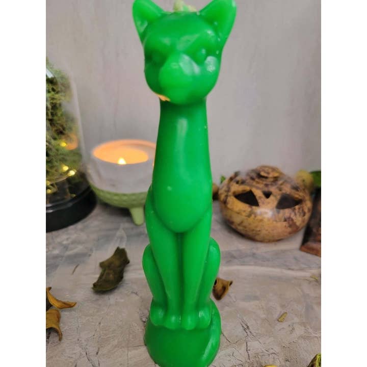 My Magic Place Shop - Wholesale Novelty Candle - Decorative Ritual Cat-Shaped Candle Cat Candle Ritual