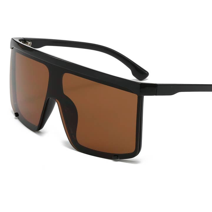 Trio Trading - Wholesale Sunglasses - Unisex - Oversized Shield Sunglasses UV400 Lightweight PC Frame 3