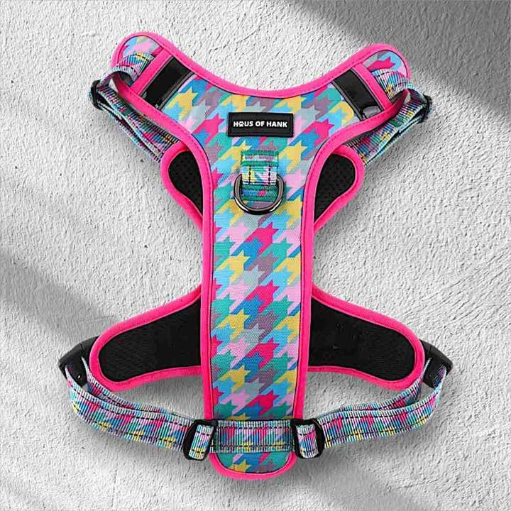 The Pink Paw-Setter No Pull Handle Harness for wholesale by Haus of Hank
