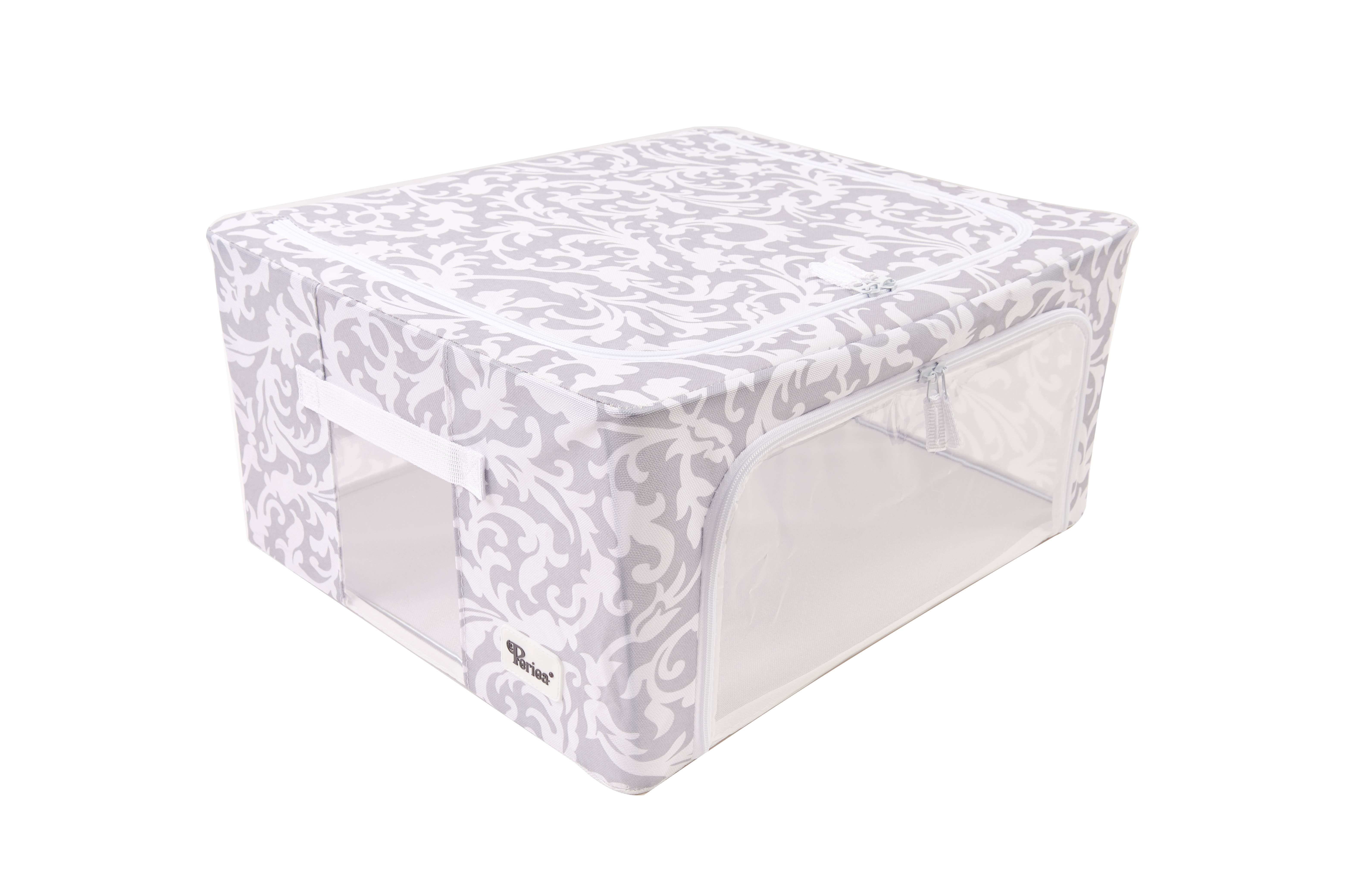 Periea - Vente Bacs de rangement - Periea Beau – Bac de rangement pliable avec structure métallique22