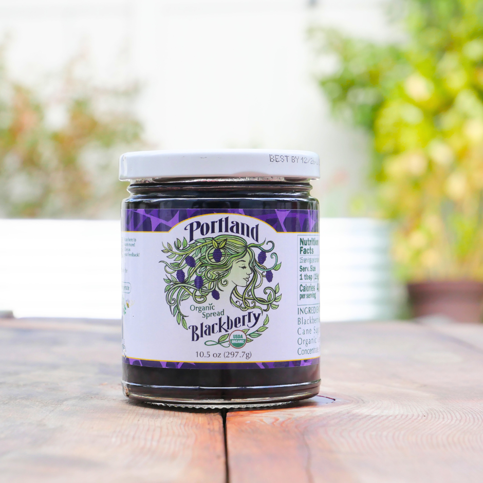 Portlandia Foods - Wholesale Jam/Jelly - Portlandia Organic Spread- Blackberry5