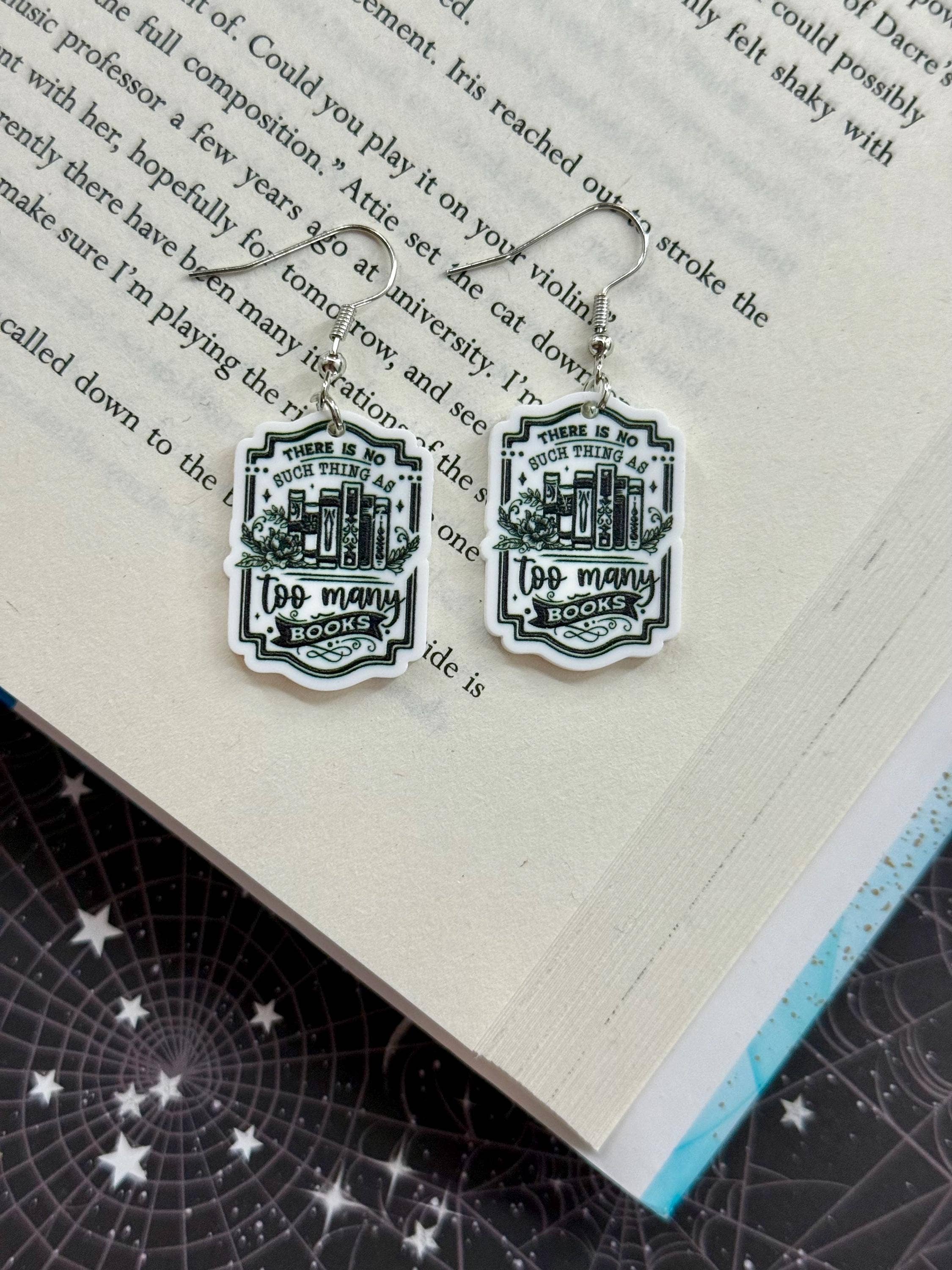 Briar layne - Wholesale Dangle Earrings - Book Lover Reading Earrings1