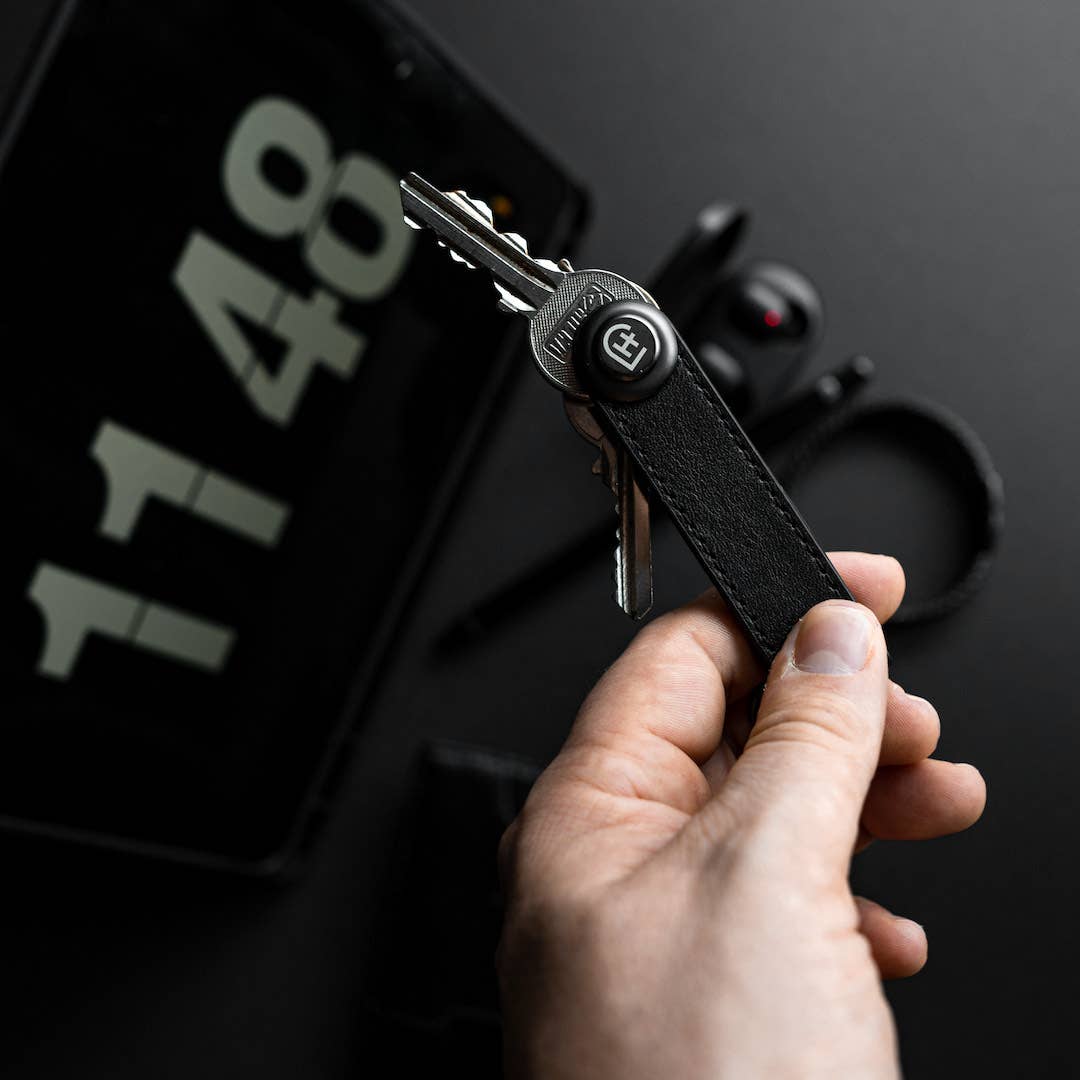 James Hawk – Porta-chaves - Unissexo por atacado – Organizador de chaves em couro elegante15