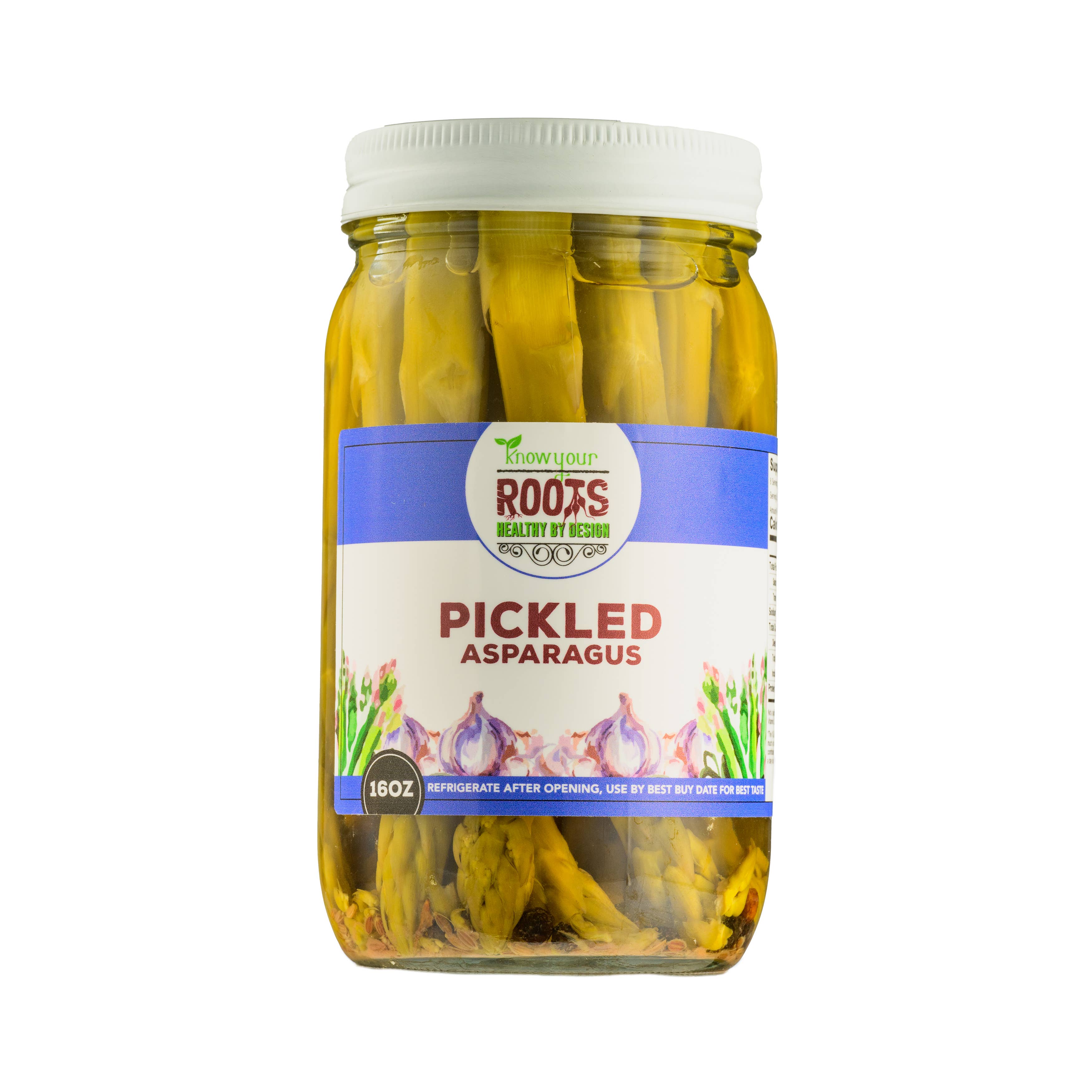 Knonw Your Roots Pickles - Wholesale Pickled Vegetables - Pickled Asparagus