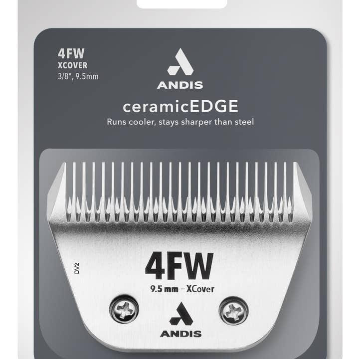 Andis  4FW XCover CeramicEdge Blade 3/8", 9.5mm for wholesale by Pet Palette Distribution