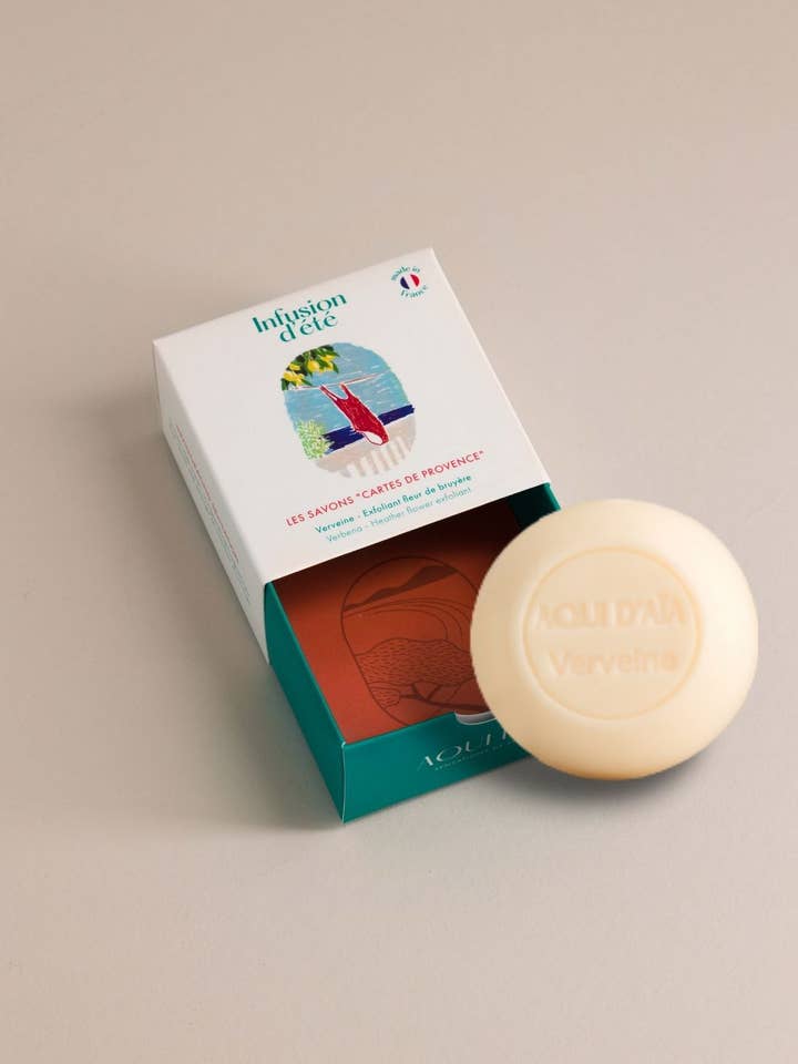 Lemon Verbena soap, 100g for wholesale by Aqui d'Aia