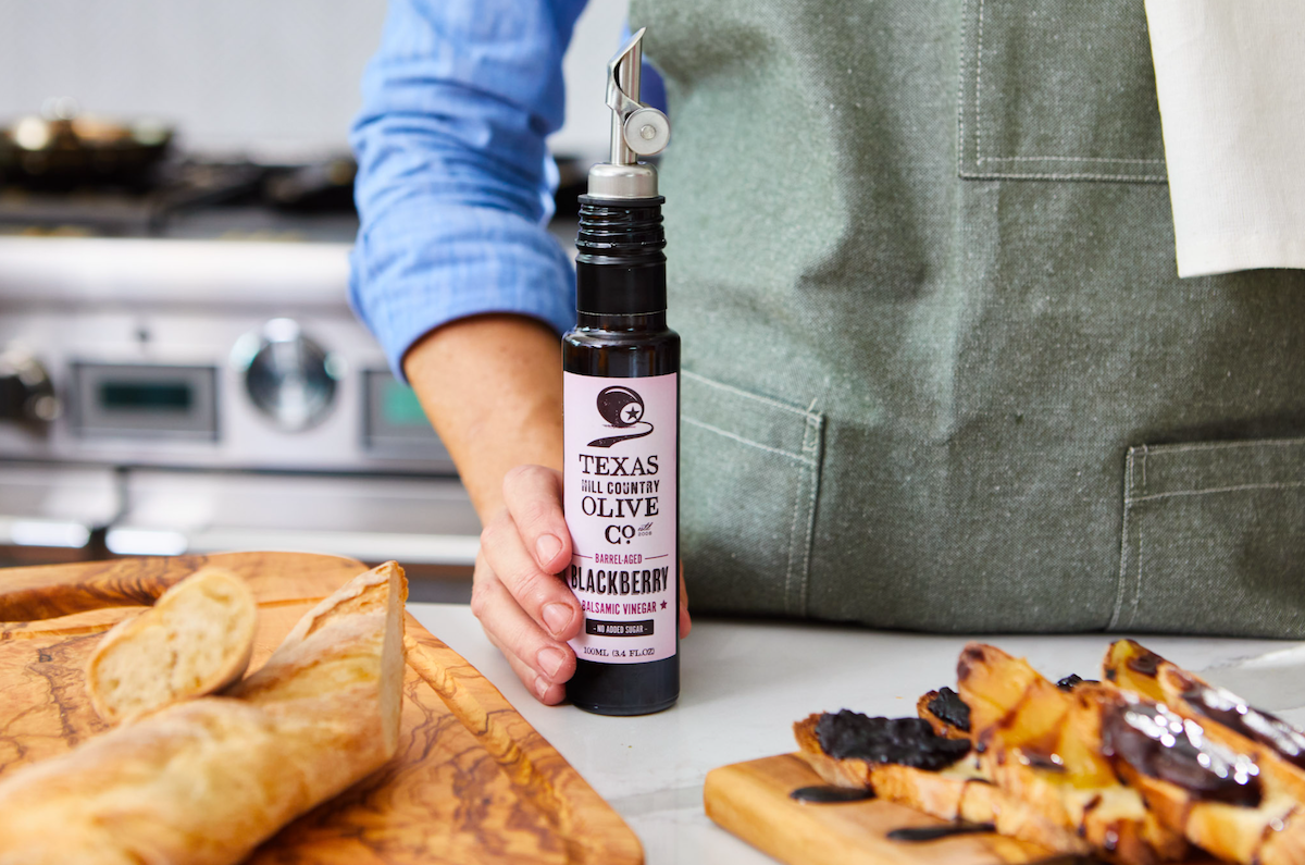 Texas Hill Country Olive Co. - Wholesale Vinegar - Blackberry Balsamic Vinegar - 100ml.2