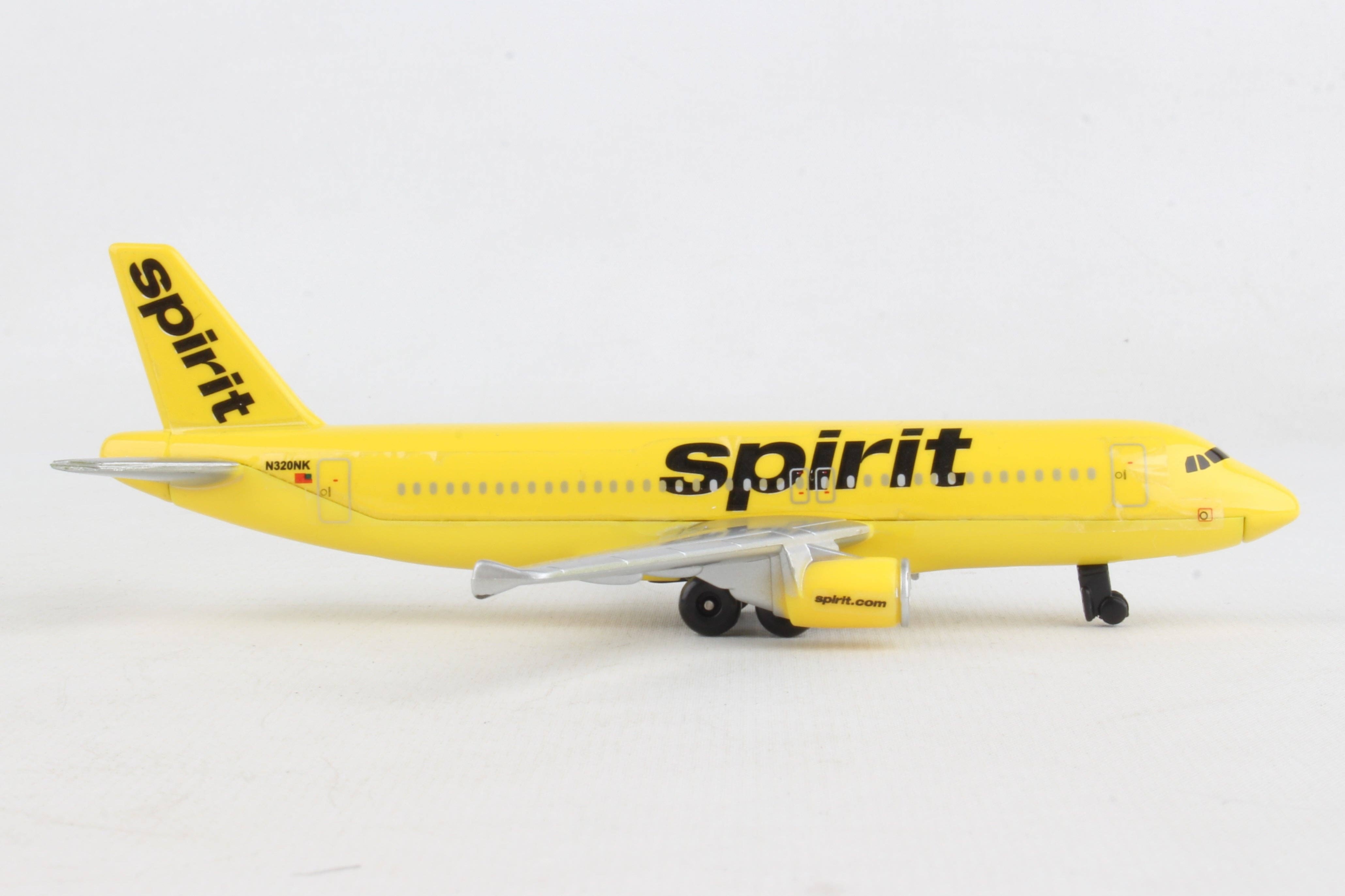 Daron Worldwide Trading - Wholesale Toy Plane - Kids - RT3874 Spirit Airlines Single Plane by Daron Toys5