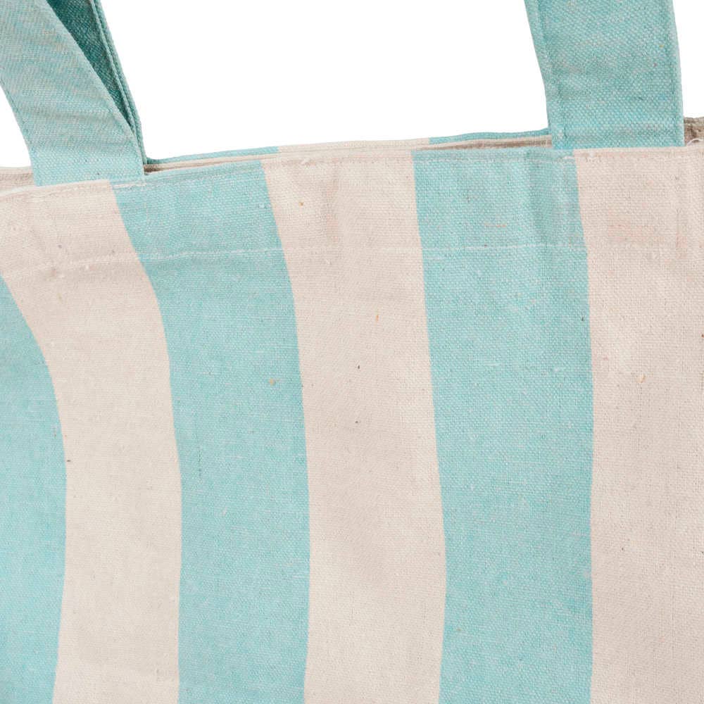 NoMorePlastic - Vente Sacs de course/à provisions - Sac de plage et cabas durable - couleur menthe2