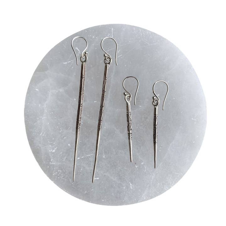 Warrior Gender Free Earrings || Classic and Mini™️ for wholesale by Jen Stock Mindful Designs