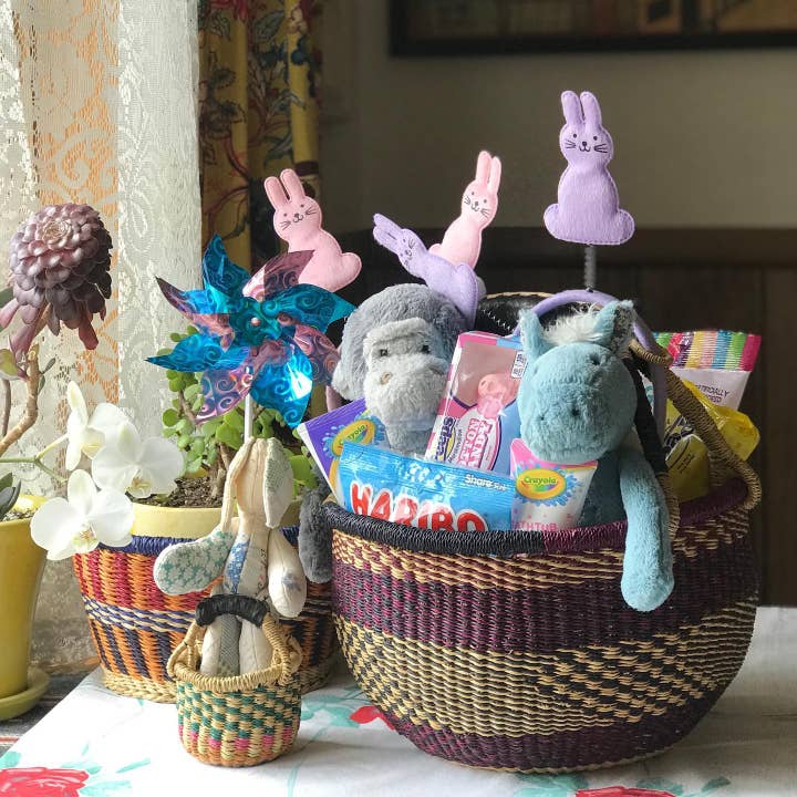 Ti-a Woven Goods - Wholesale Basket - Round Storage Basket15